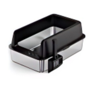 Open-Top Stainless Steel Cat Litter Box-MSP-A1