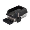 Open-Top Stainless Steel Cat Litter Box-MSP-A