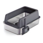 Open-Top Stainless Steel Cat Litter Box-MSP-A1
