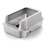 Open-Top Stainless Steel Cat Litter Box-MSP-A1