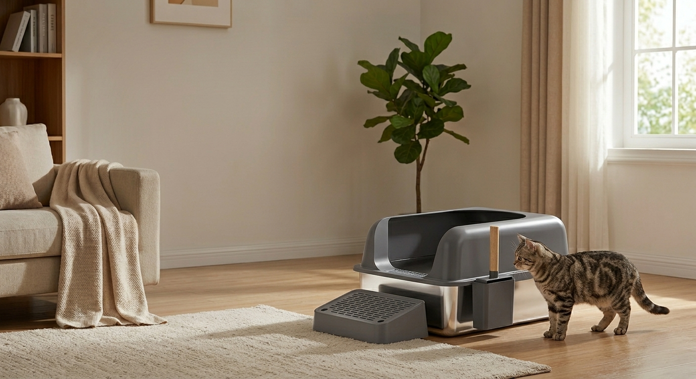 Yunihao Technology manufacturing facility -- stainless steel cat litter boxes