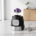 Potted Plant-Style Stainless Steel Litter Box-MSP-3C-3