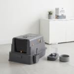 Drawer-Style Stainless Steel Cat Litter Box-MSP-C6