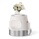 Potted Plant-Style Stainless Steel Litter Box-MSP-3C-3