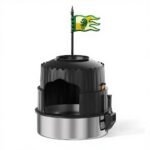 Potted Plant-Style Stainless Steel Litter Box-MSP-3C-3