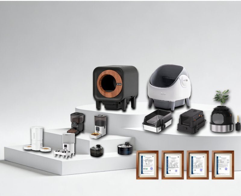 Yunihao stainless steel cat litter box product