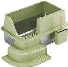 Open-Top Stainless Steel Cat Litter Box-MSP-D