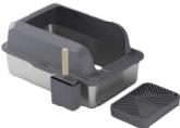 Open-Top Stainless Steel Cat Litter Box-MSP-I