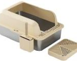 Open-Top Stainless Steel Cat Litter Box-MSP-I