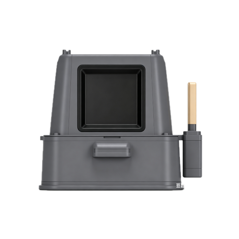 Drawer-Style Stainless Steel Cat Litter Box-MSP-11