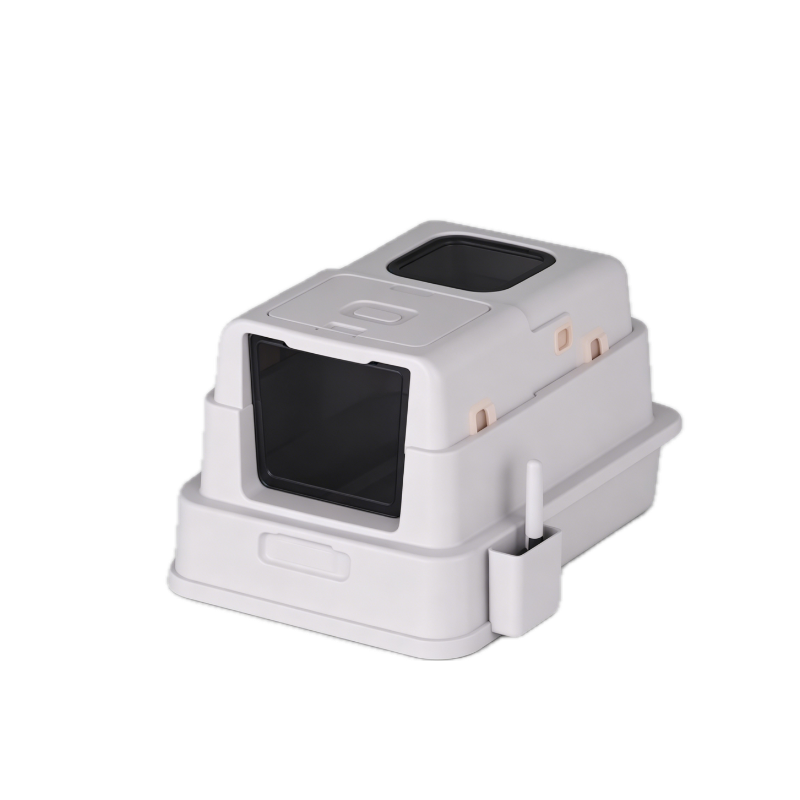 Drawer-Style Stainless Steel Cat Litter Box-MSP-C5