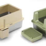 Open-Top Stainless Steel Cat Litter Box-MSP-J