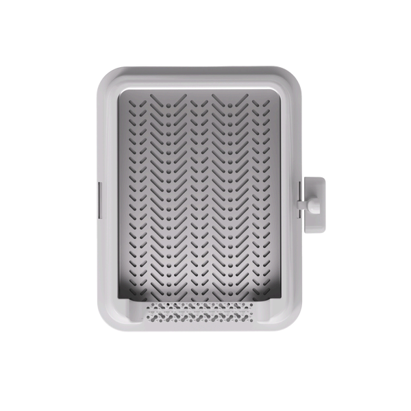 Open-Top Stainless Steel Cat Litter Box-MSP-A3