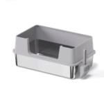 Open-Top Stainless Steel Cat Litter Box-MSP-H6