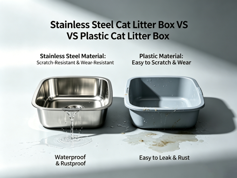 Why Stainless Steel is the “Ultimate Solution” for Litter Boxes: A B2B Deep Dive