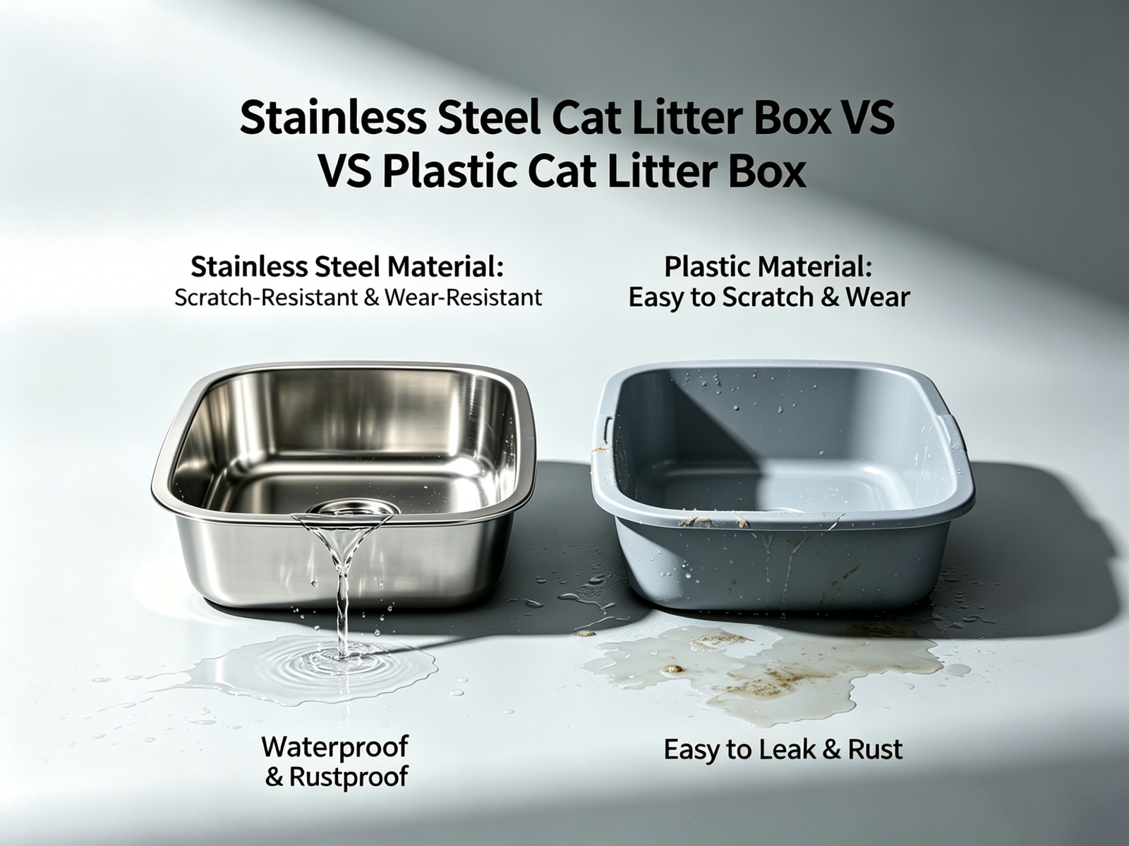 Why Stainless Steel is the “Ultimate Solution” for Litter Boxes: A B2B Deep Dive