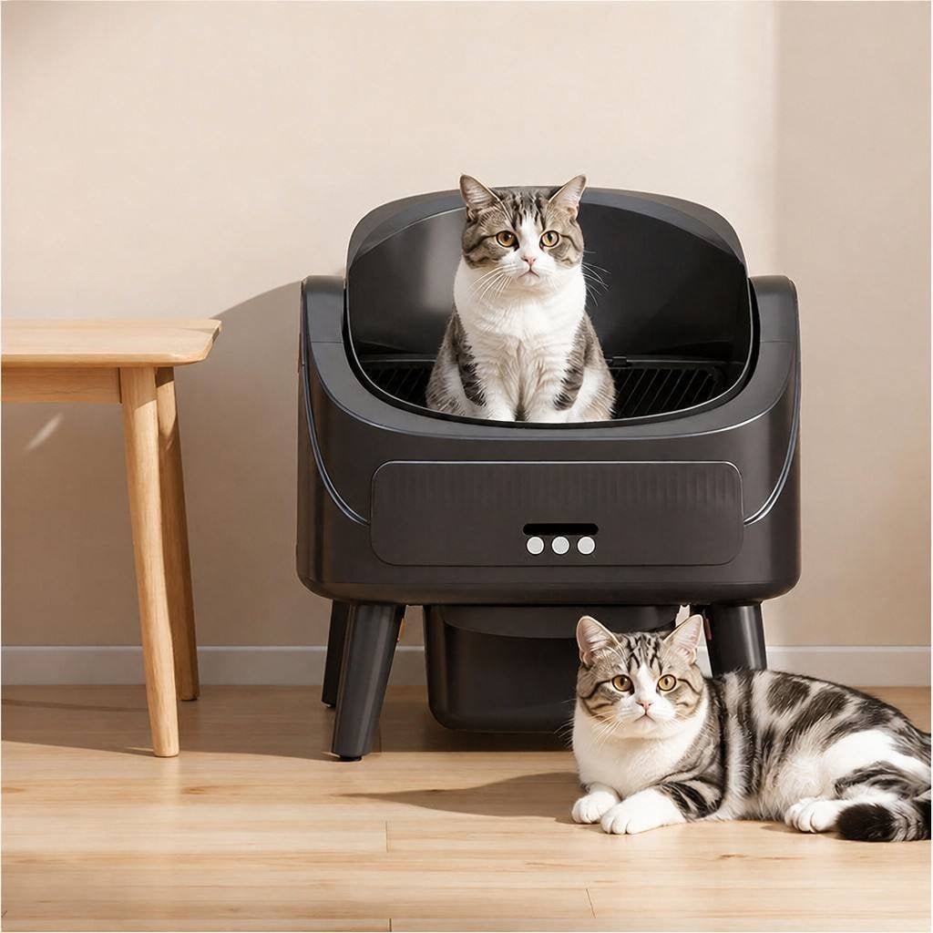 Smart Cat Litter Box YNH-Morning-04 product image 1