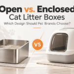 Open vs Enclosed Cat Litter Boxes | B2B Guide
